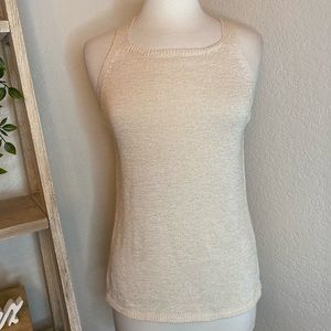 🆕NWT Mossimo Dutti Cross Back Top Italian Yarn